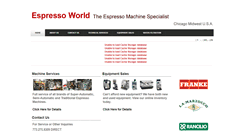 Desktop Screenshot of espressoworld.us